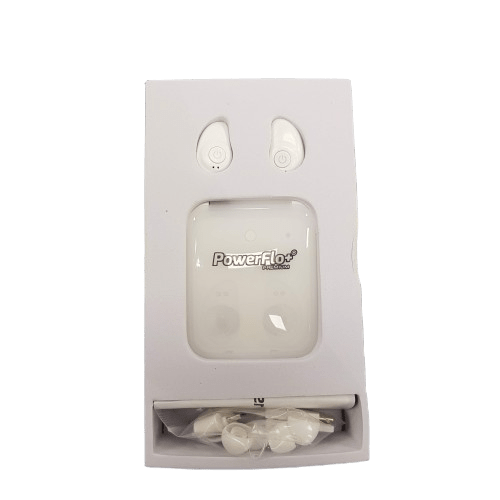 POWERFLO PREMIUM BLUETOOTH EARBUDS Like New In Box