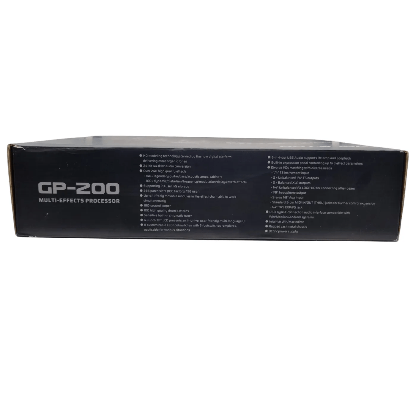 Valeton GP-200 Multi-Effects Processor – Black  (WR)