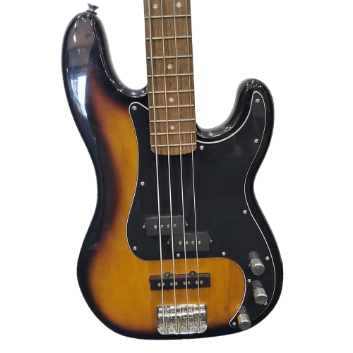 **LOCAL PICK UP ONLY** Squier P. Bass By Fender Affinity Series, Sunburst, Excellent Condition With Soft Carry Bag **LOCAL PICK UP ONLY**