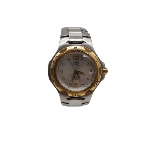 Mens Silver And Gold Tag Heuer Watch