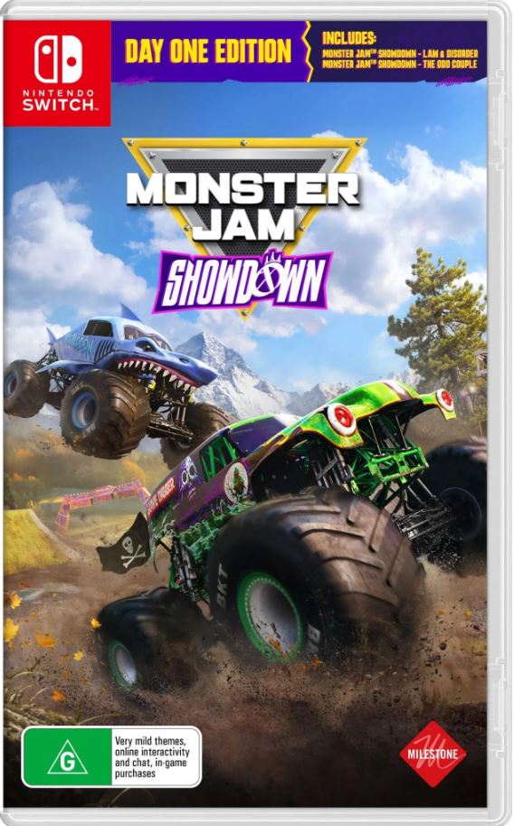 Nintendo Switch Game: Monster Jam Showdown *In Case* (WR 1354143)