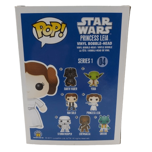 Star Wars Princess Leia #04 Pop Funko Figurine Good Condition In Box (CP-1353350)