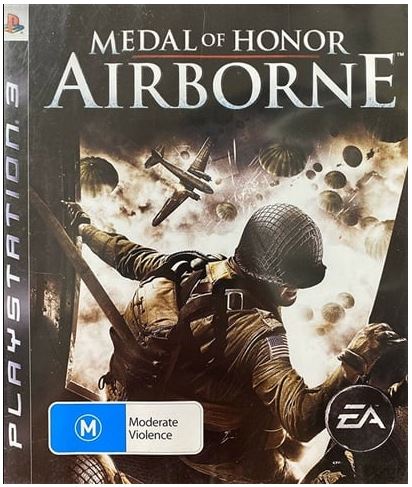 Sony Playstation 3 Medal Of Honor Airborne, Very Good Condition, With Case + Manual (GE)