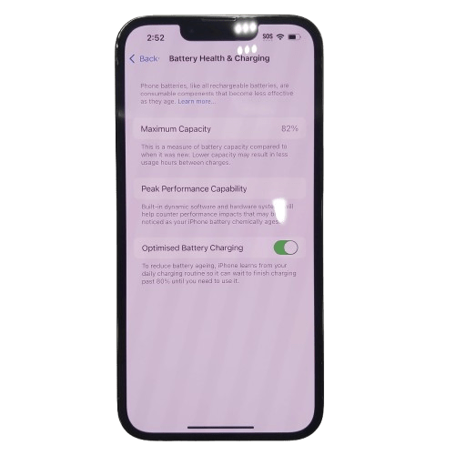 Apple iPhone 13 Pro Sierra Blue 128GB 82% Battery Health MLVD3X/A