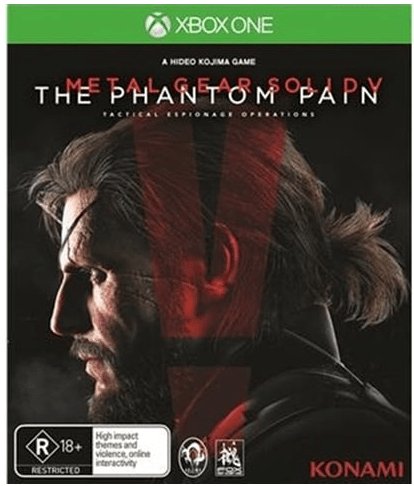 XBOX One Metal Gear Solid V: The Phantom Pain, Good Condition, With Case No Manual (CP 1286614)