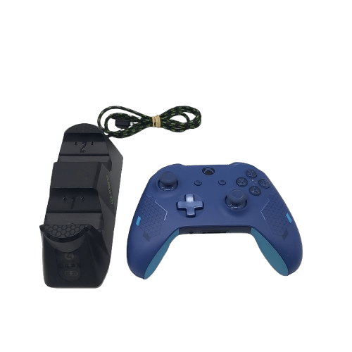 Xbox One (1708) Blue Controller + Battery pack & Kit (1358777 CT)