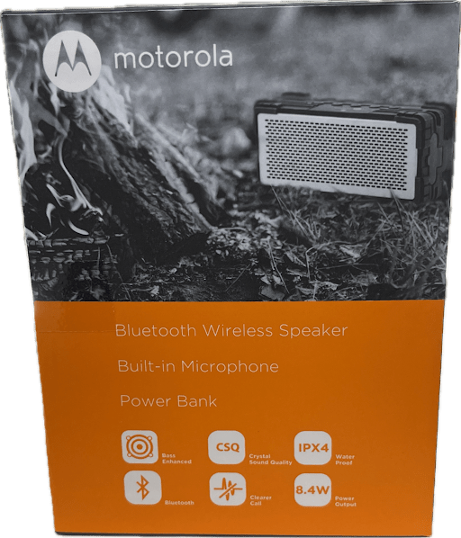 Motorola Bluetooth Touch2Share WAVE352 Speaker In Box