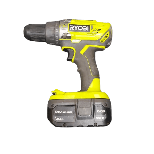 Ryobi Drill R18PD3 With 4.0Ah Battery