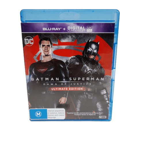 Batman V Superman Dawn of Justice Ultimate Edition Blu-Ray