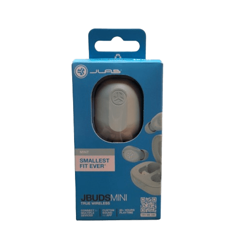 JLab JBuds Mini True Wireless Earbuds – Light Blue