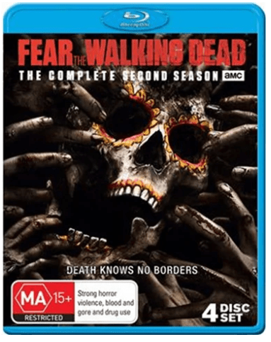 Fear The Walking Dead: Season 2 (4 Disc) Bluray Very Good Condition