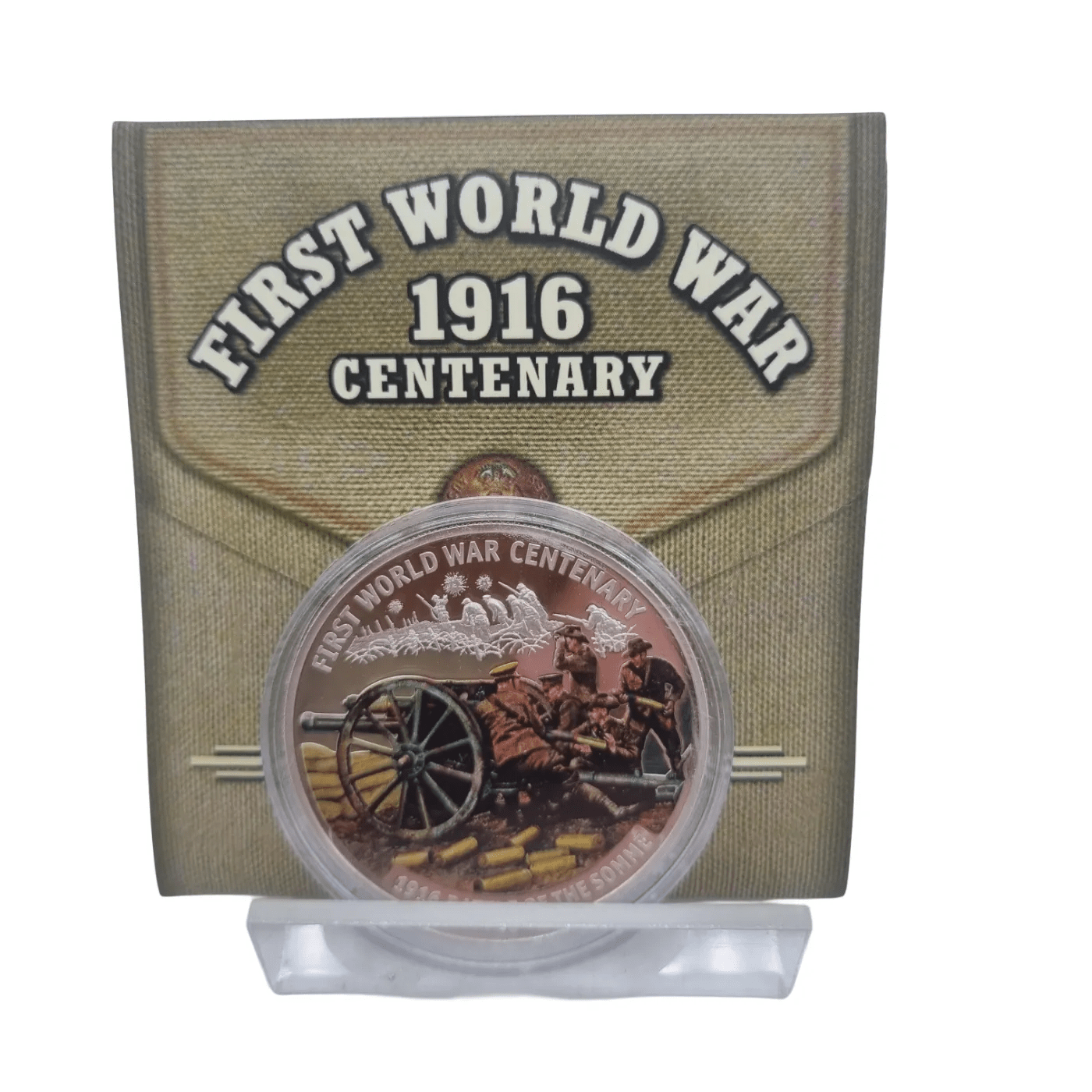 1917 CENTNARY COIN BATTLE OF THE SOMME SILVER