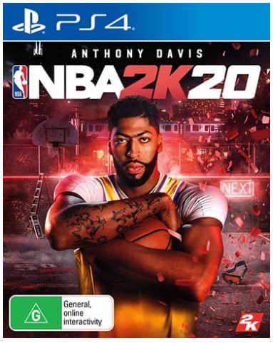 NBA 2k20 ps4 Game Good With Manual