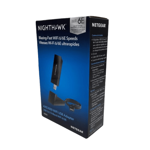 Netgear A8000 Nighthawk AXE3000 WiFi 6E USB 3.0 Adapter Like New