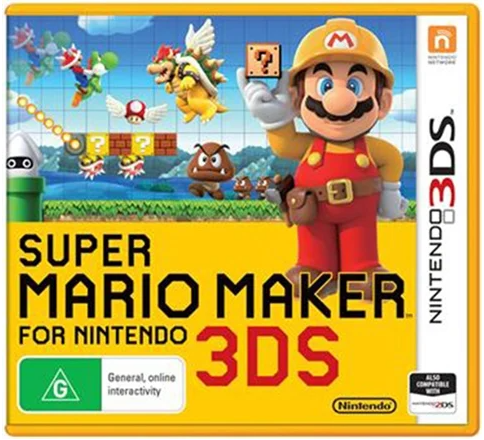 Super Mario Maker Nintendo 3DS Game – Card Only