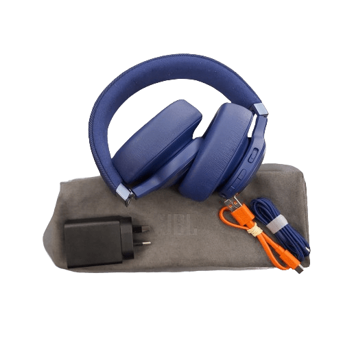 JBL Headphones Live With Dustbag +  Charger + Aux