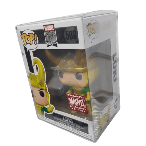 Pop Vinyl Marvel Loki 80 Years 508 In Display Case