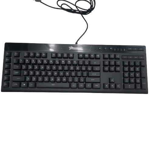 CORSAIR Essential Wired Gaming Bundle – K55 Membrane Keyboard, Harpoon RGB Mouse, HS50 Headset, MM100 Mouse Pad