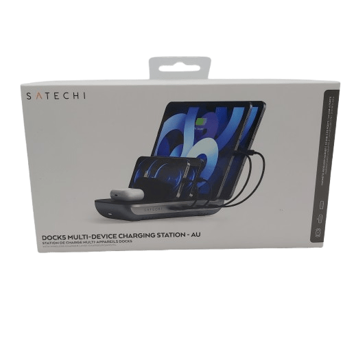Satechi Dock5 Multi-Device Charging Station – AU, Like New Sealed In Box, With Power Cable, Box + Manual (CP 1352695)