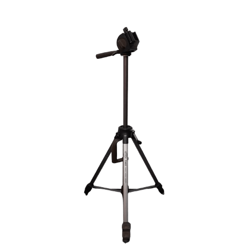 T465 Digital Video Tripod with 3 Way Fluid Type Pan & Tilt Head (MR)