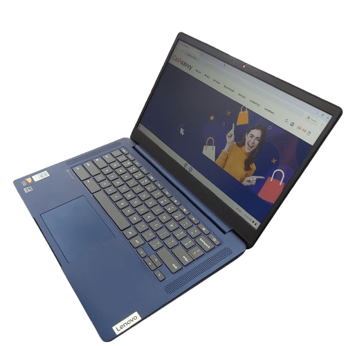Lenovo Ideapad Slim 3 Chromebook 14M868, 14in, Blue, Mediatek Kompanio 720, 4GB, 128GB Storage, With Charger (WR 1344233)