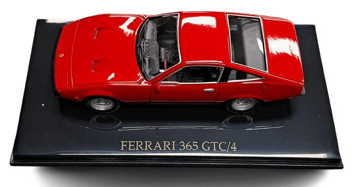 Ferrari 365 GTC/4 Collectable Model Car 1:64 Model with Case