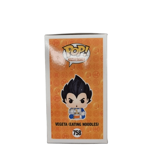 Funko Pop! Animation: Dragon Ball Z – Vegeta (Eating Noodles) Vinyl Figure (Emerald City Comic Con Exclusive)