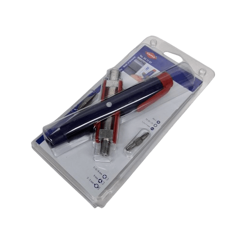 Knipex 00 11 07 Plastic 6-way Pen-Style Control Cabinet Key Like New