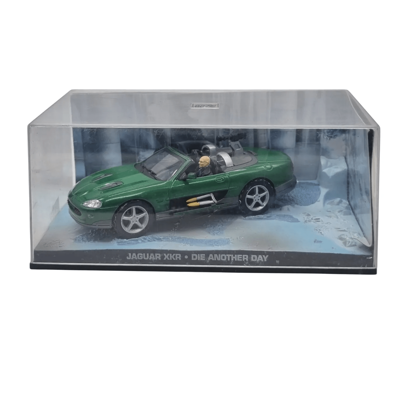 007 Jaguar XKR Model Car – Die-Cast Collectible in Display Case