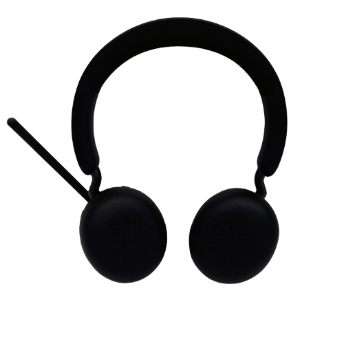 Jabra Wireless Evolve2 65 Stereo Bluetooth Headset with Accessories and Box Like New (LN)