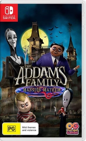 Nintendo Switch Game: The Addams Family: Mansion Mayhem *Cartridge Only* (WR 1352953)