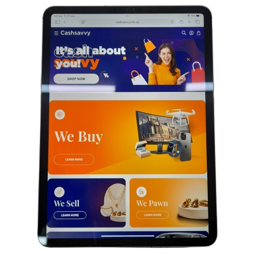 Apple iPad Pro 11″ Wi-Fi + Cellular, 256GB, Space Grey, Model: A1934 (GE 1346309)