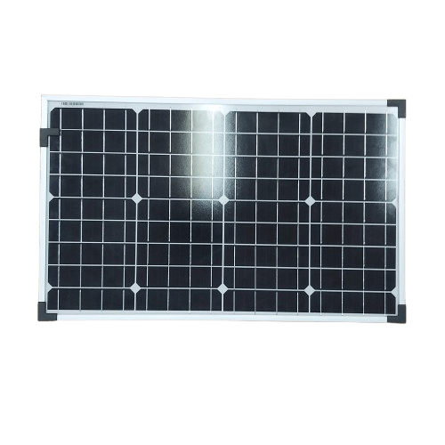 Powertech 12V 40W Monocrystalline Solar Panel – PV Plug, 900mm Cable