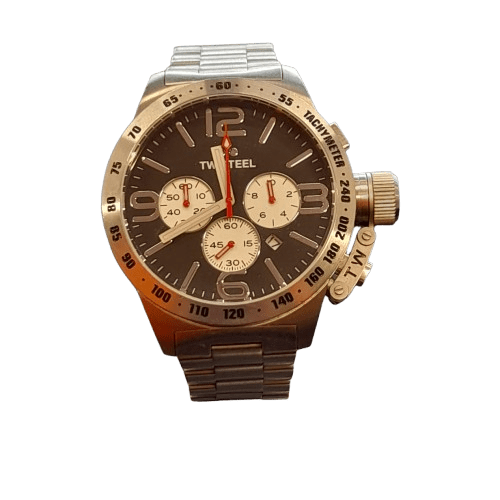 TX Steel Watch CB4 Black And Silver