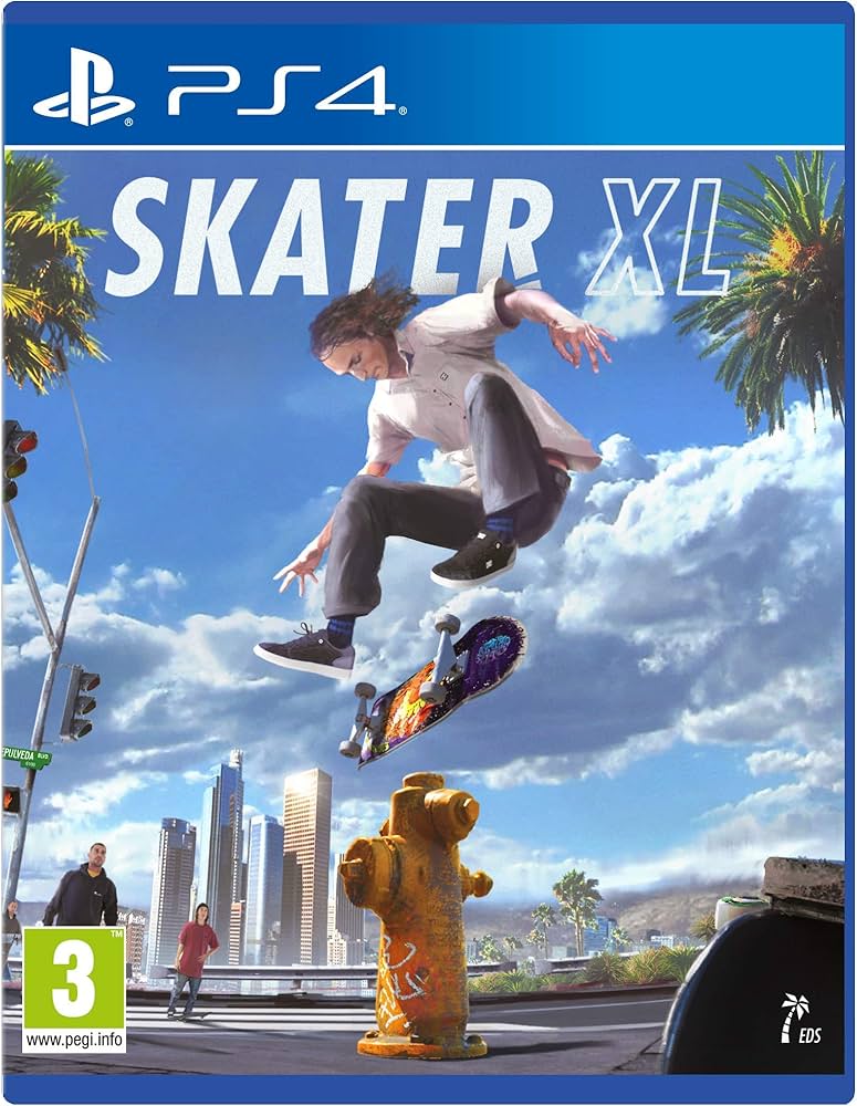 Skater XL PS4 Game Good Condition