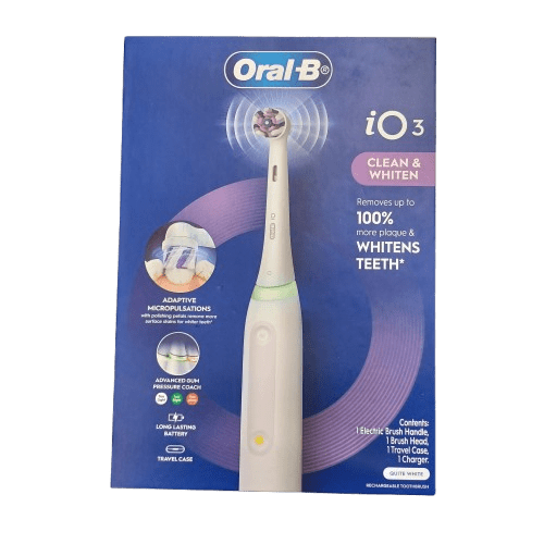 Oral B Power Toothbrush iO 3 Series Clean & Whiten New In The Box (LE)