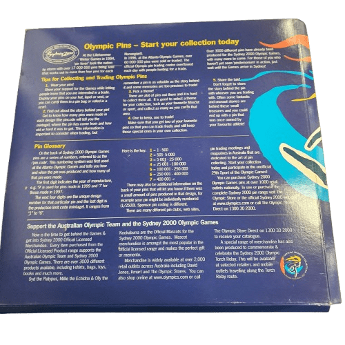 Olympics Pin Collection 2000 – Official Olympic Torch Relay Pin (MR)