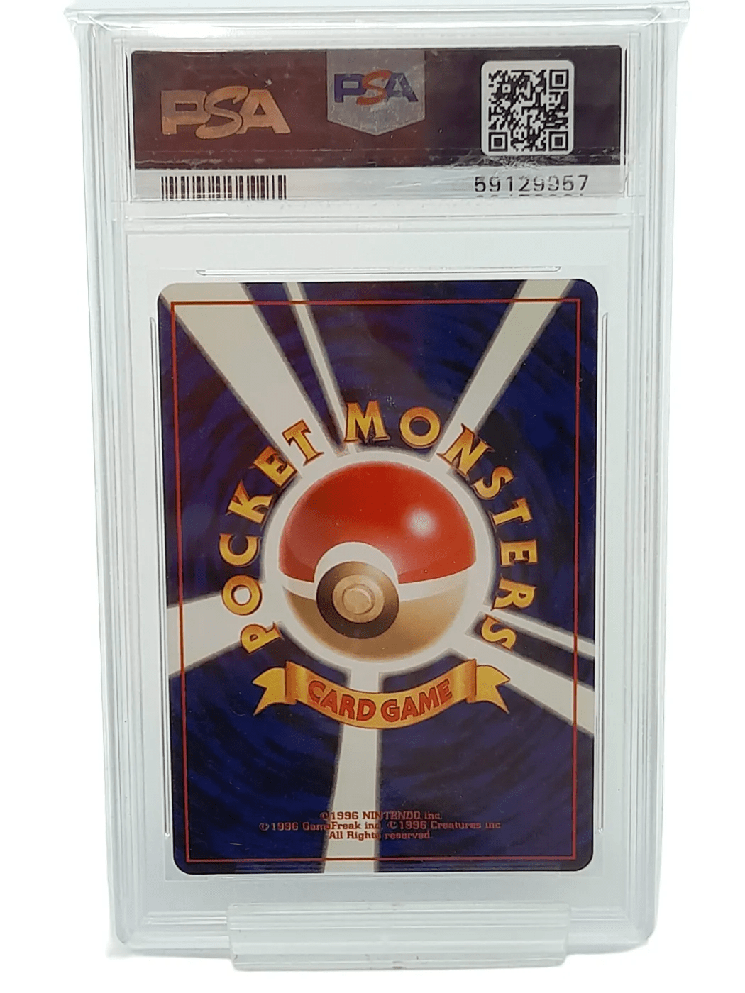 #55 MISTYS GOLDUCK PSA 9 TRADING CARD
