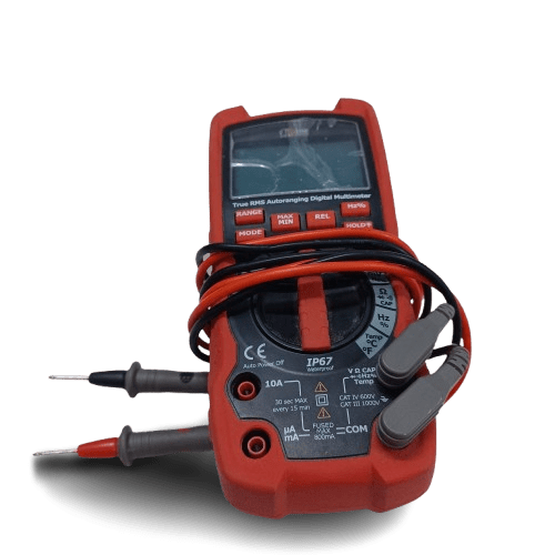 Bizline Digital Multimeter IP67 With Soft Case And Manual