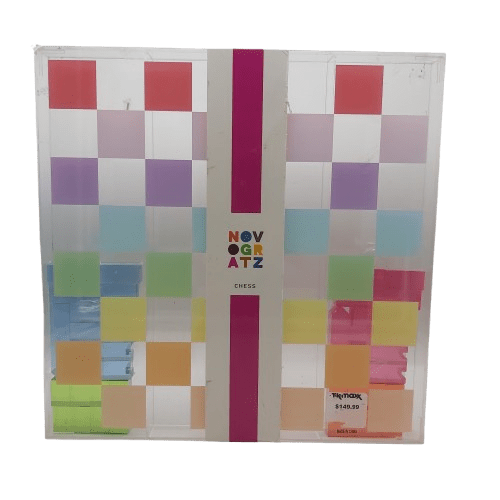 Novogratz Chess Board And Pieces