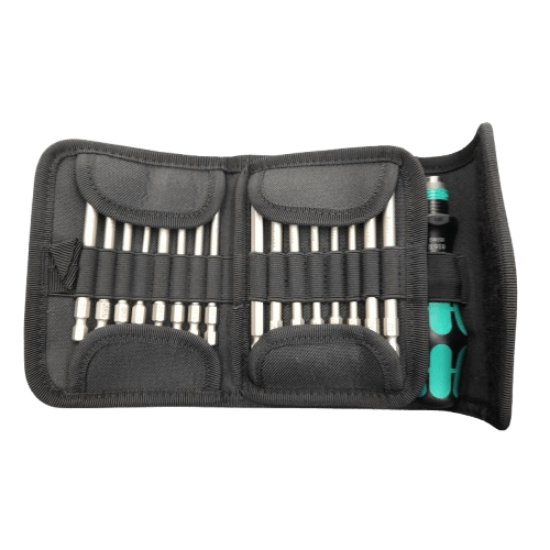 Wera Hexagon Slotted Interchangeable Screwdriver Set, 33-Piece In Box (MR)