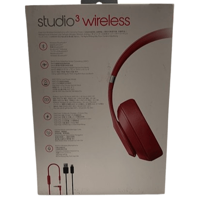 Beats Studio3 Wireless Overear Headphones. In Box