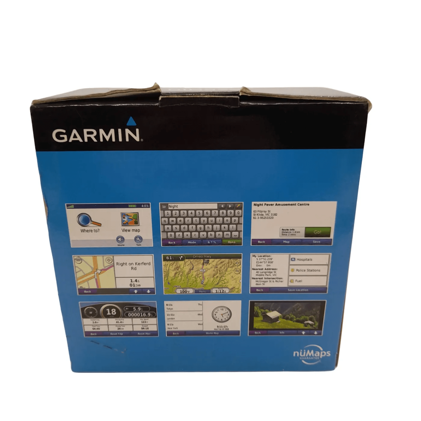 Garmin Nuvi 255W GPS Navigator In Box + Mount + Car Adapter + USB (WR 1350166)