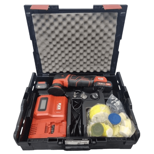 FLEX Polisher PXE 80 10.8EC Cordless Mini Polisher Kit (WR 1346727)
