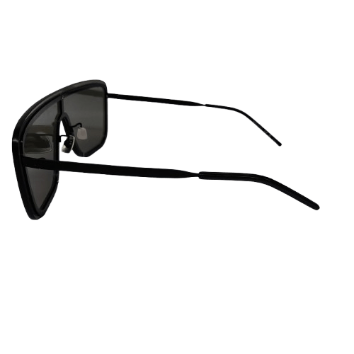 Saint Laurent SL 364 Mask Grey Sunglasses with Case