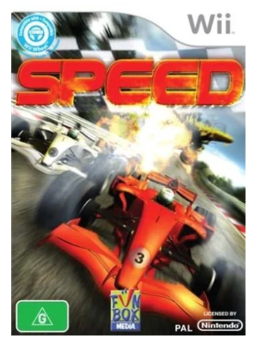 Speed Wii Game Good With Manual