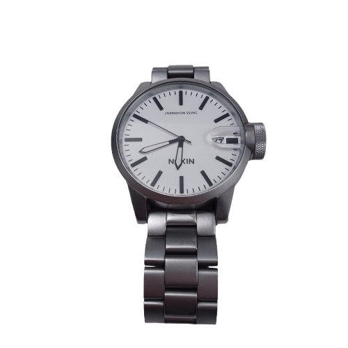 Mens Silver Nixon Watch Chronicle Magnif (WR 1343827)