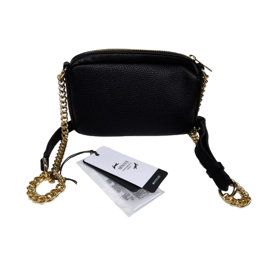 Armani Exchange XW000324 Mini Shoulder Bag with Logo Black Like New (MR)