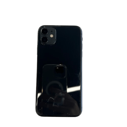 Apple Iphone 11 64GB Black (Cracked Back Glass)