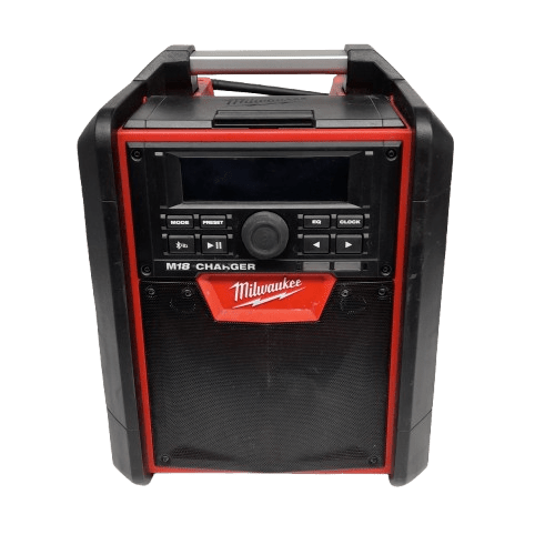 Milwaukee M18 RC 18V Bluetooth Jobsite Radio Charger Skin Only